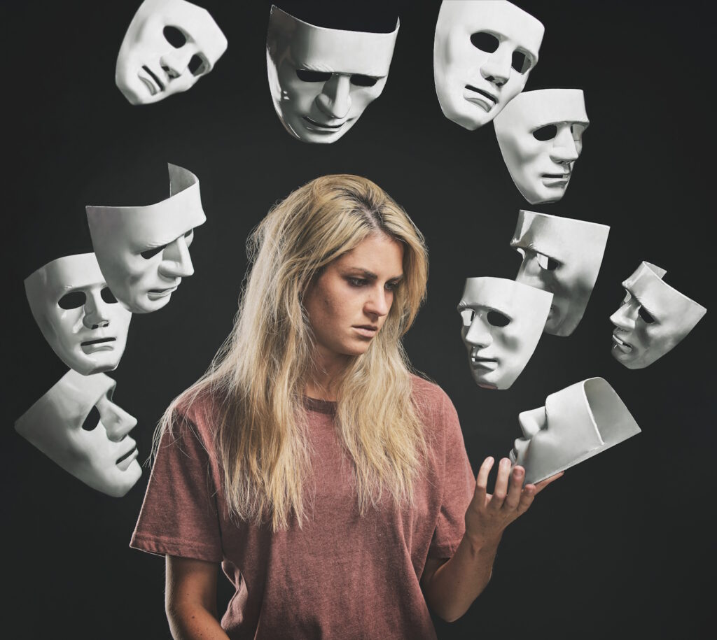 a girl facing choice