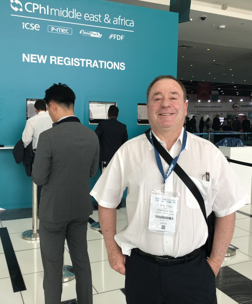 Dr. Apter at CPhI middle east & Africa 2018