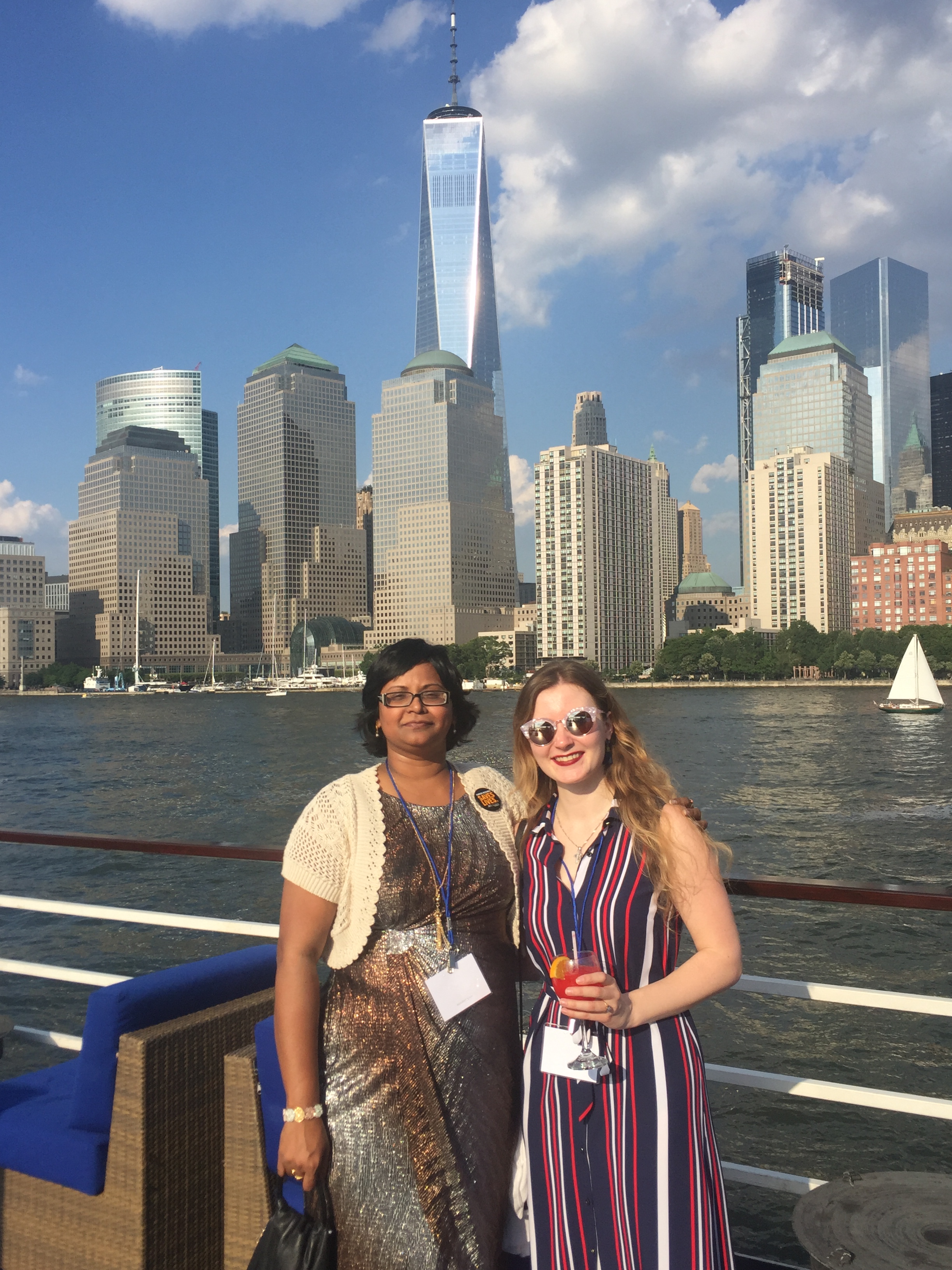 Nataliya Katsnelson joined the NJ/NY biotechnology community during major networking dinner cruise in New York.